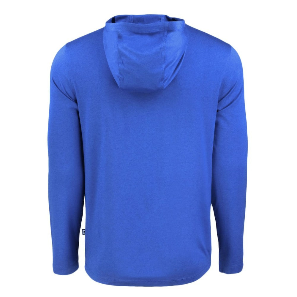Los Angeles Dodgers Cutter & Buck Coastline Epic Comfort Recycled Eco Hoodie Long Sleeve T-Shirt | MLB Sale