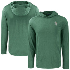 Athletics Cutter & Buck Coastline Epic Comfort Recycled Eco Hoodie Long Sleeve T-Shirt | MLB Shop