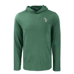 Athletics Cutter & Buck Coastline Epic Comfort Recycled Eco Hoodie Long Sleeve T-Shirt | MLB Shop
