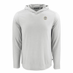 Milwaukee Brewers Cutter & Buck Coastline Epic Comfort Recycled Eco Hoodie Long Sleeve T-Shirt | MLB For sale