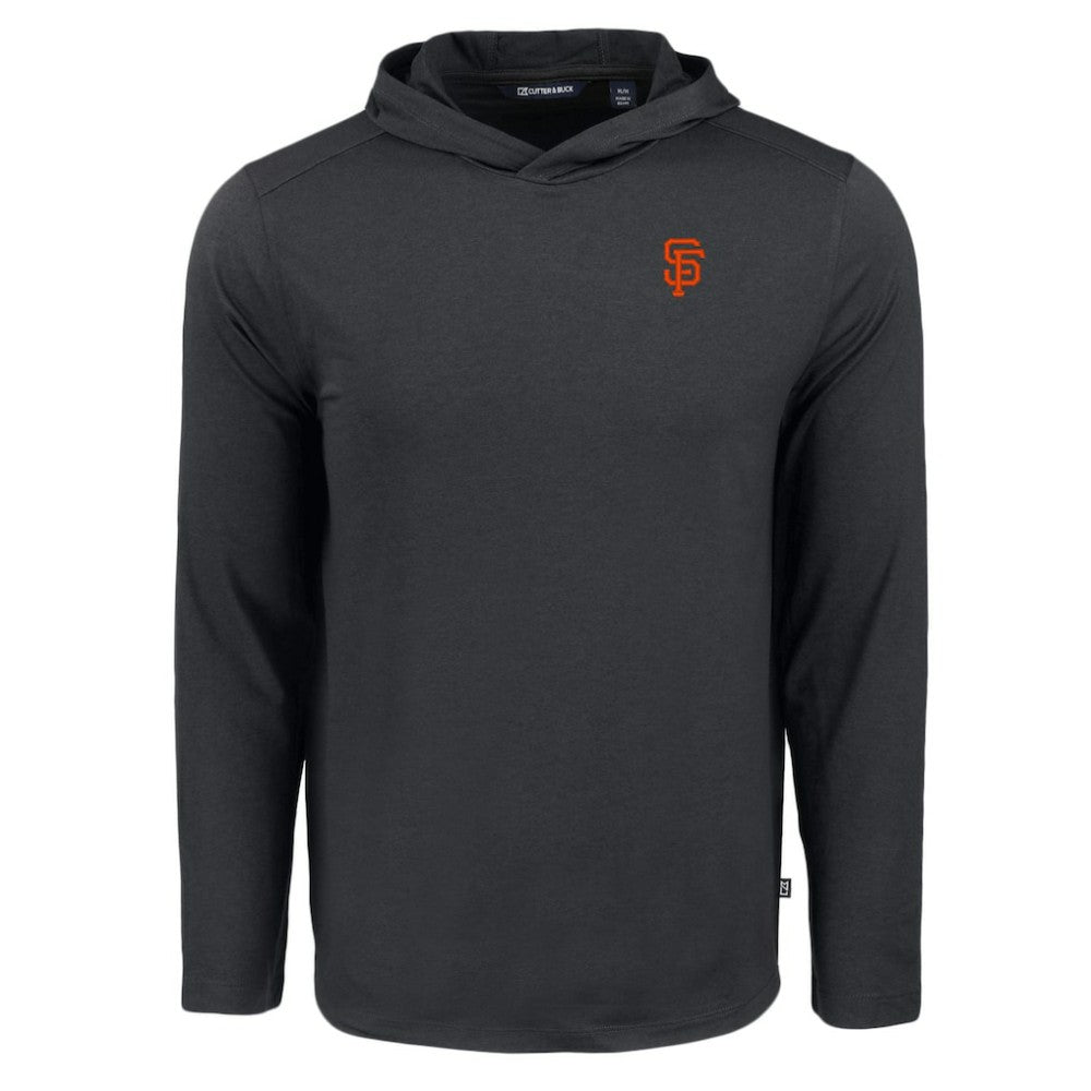 San Francisco Giants Cutter & Buck Coastline Epic Comfort Recycled Eco Hoodie Long Sleeve T-Shirt | MLB On Sale