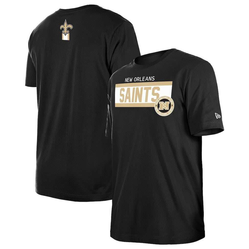 New Orleans Saints New Era 3rd Down High Density Print T-Shirt