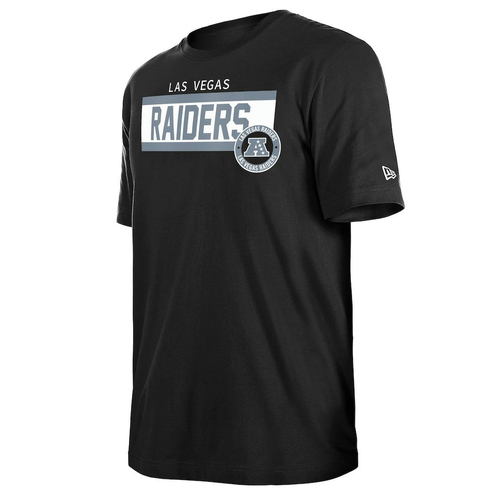Las Vegas Raiders New Era 3rd Down High Density Print T-Shirt