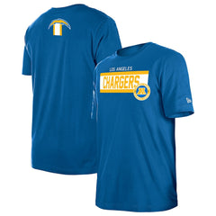 Los Angeles Chargers New Era 3rd Down High Density Print T-Shirt