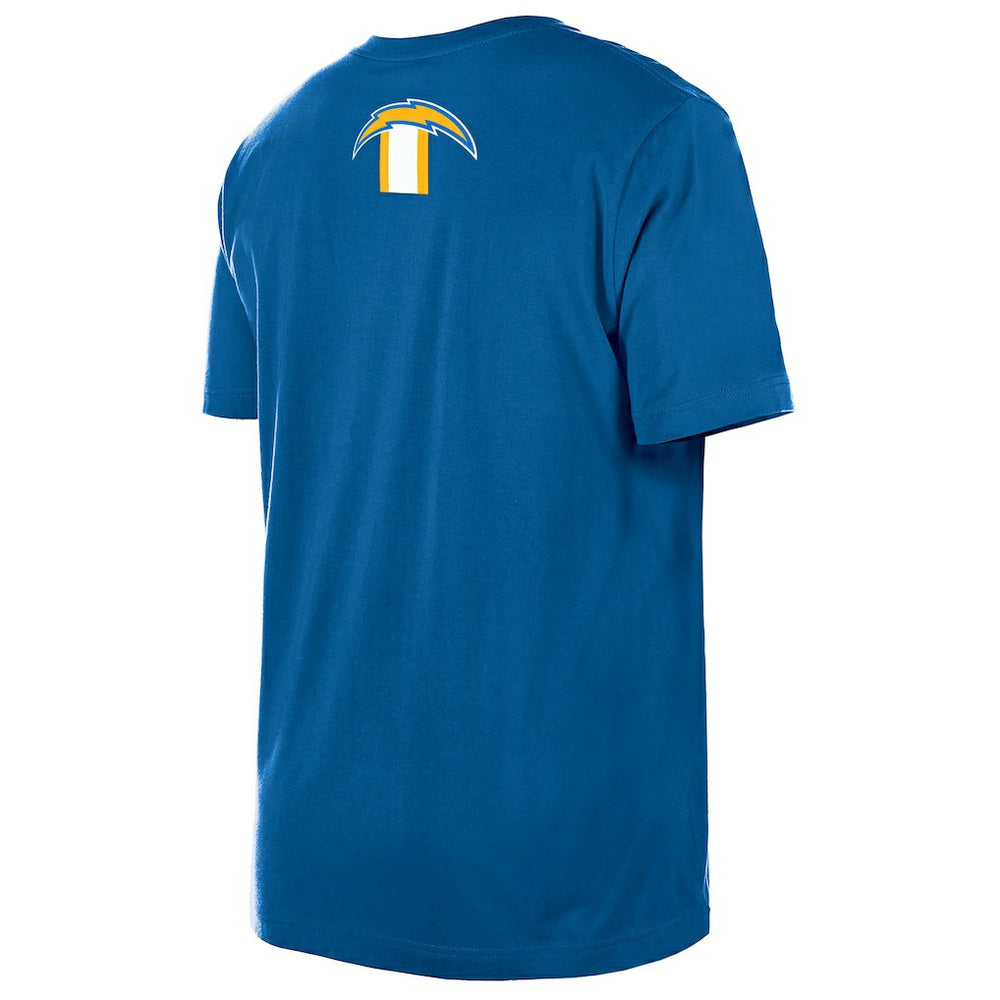 Los Angeles Chargers New Era 3rd Down High Density Print T-Shirt