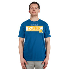 Los Angeles Chargers New Era 3rd Down High Density Print T-Shirt