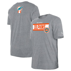 Miami Dolphins New Era 3rd Down High Density Print T-Shirt