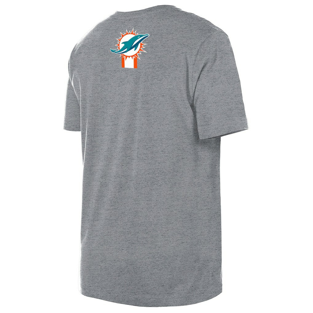 Miami Dolphins New Era 3rd Down High Density Print T-Shirt