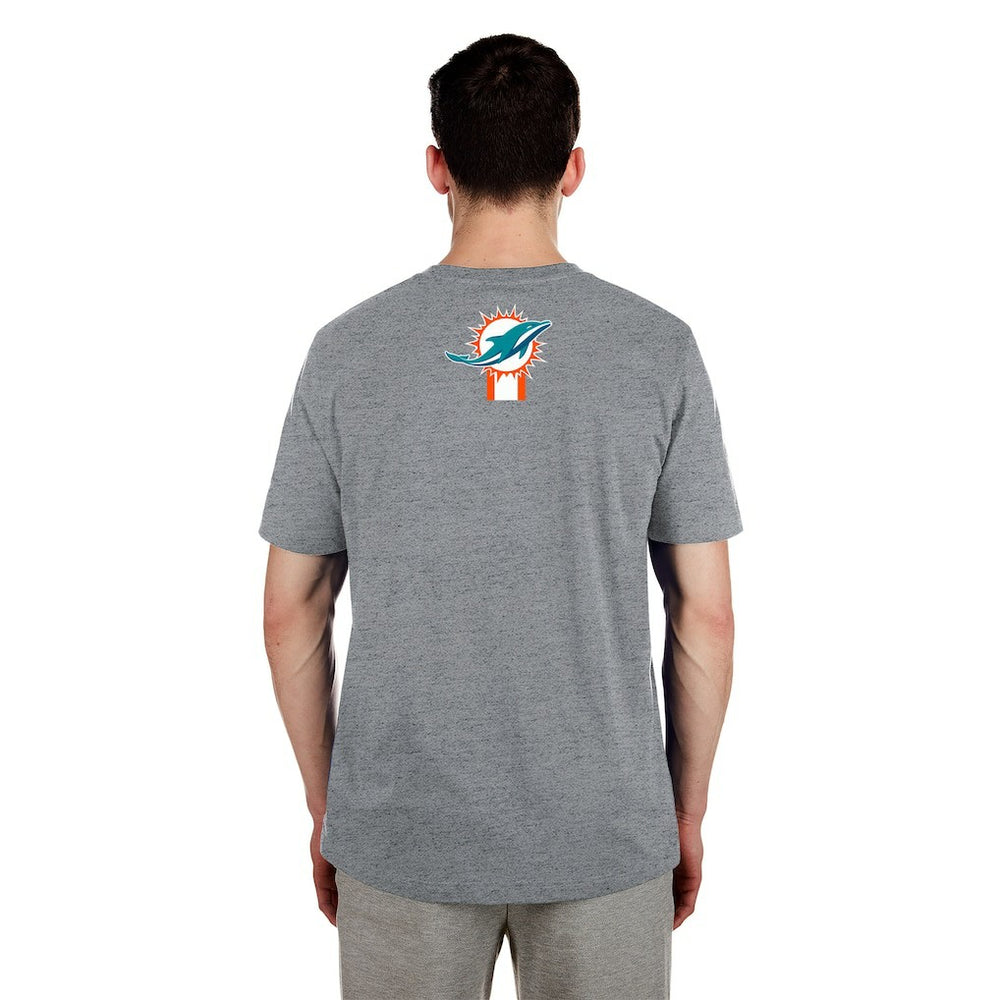 Miami Dolphins New Era 3rd Down High Density Print T-Shirt