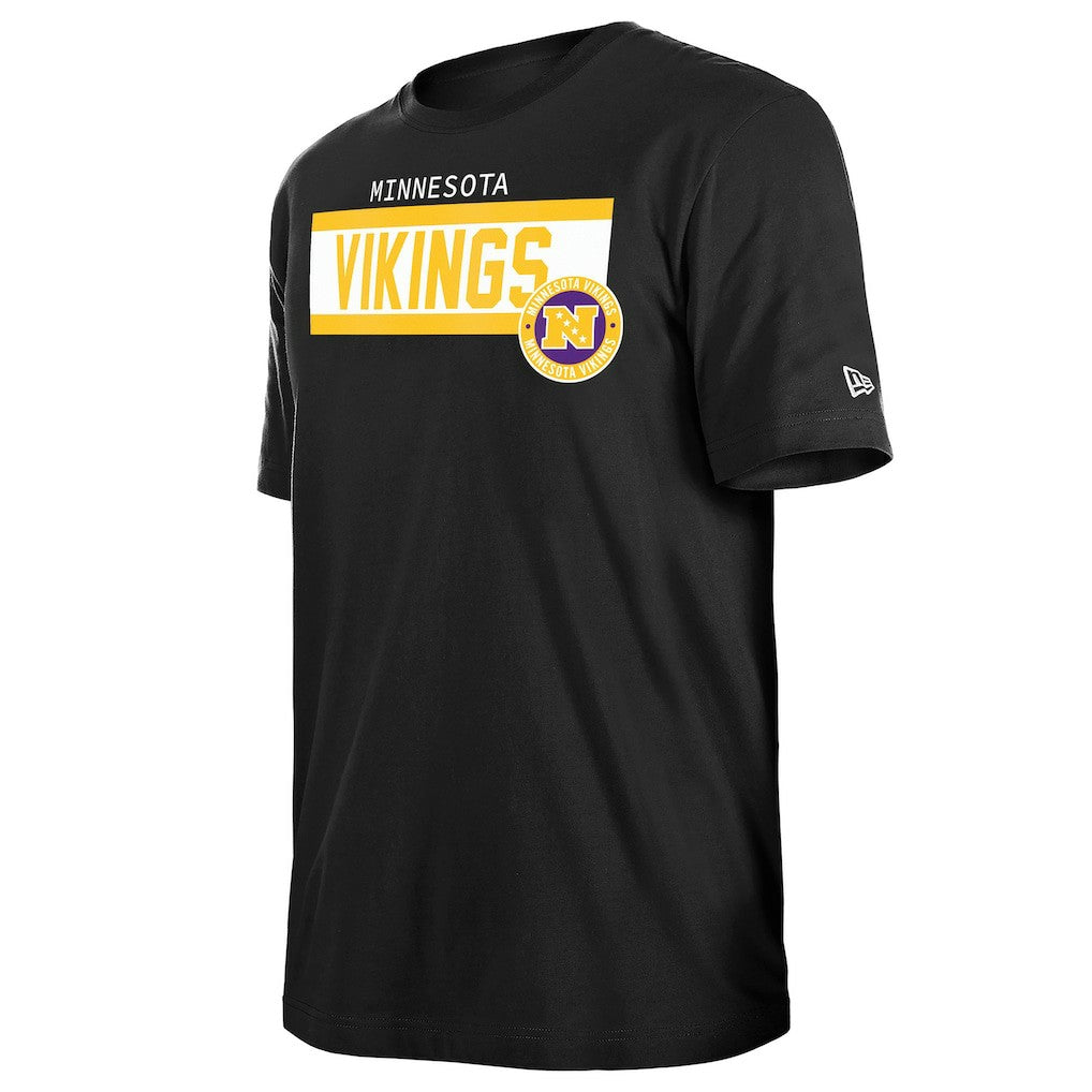 Minnesota Vikings New Era 3rd Down High Density Print T-Shirt
