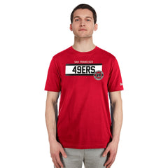 San Francisco 49ers New Era 3rd Down High Density Print T-Shirt