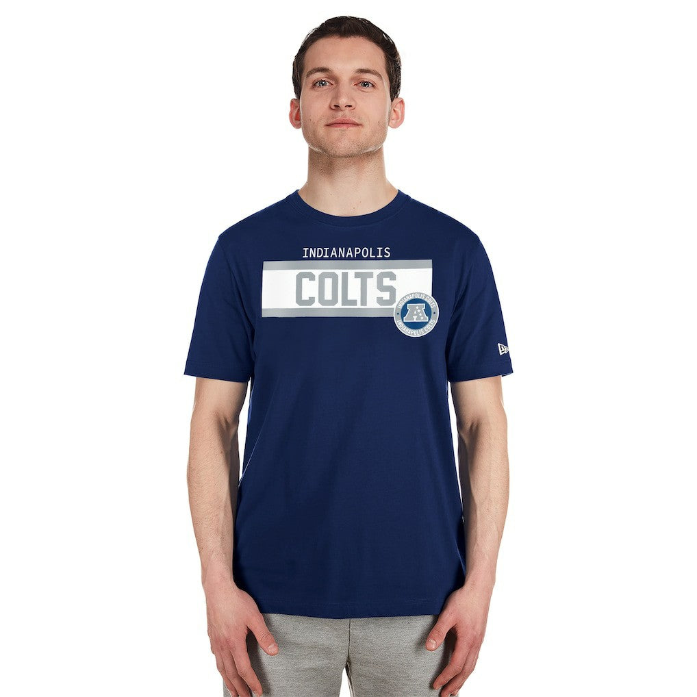 Indianapolis Colts New Era 3rd Down High Density Print T-Shirt