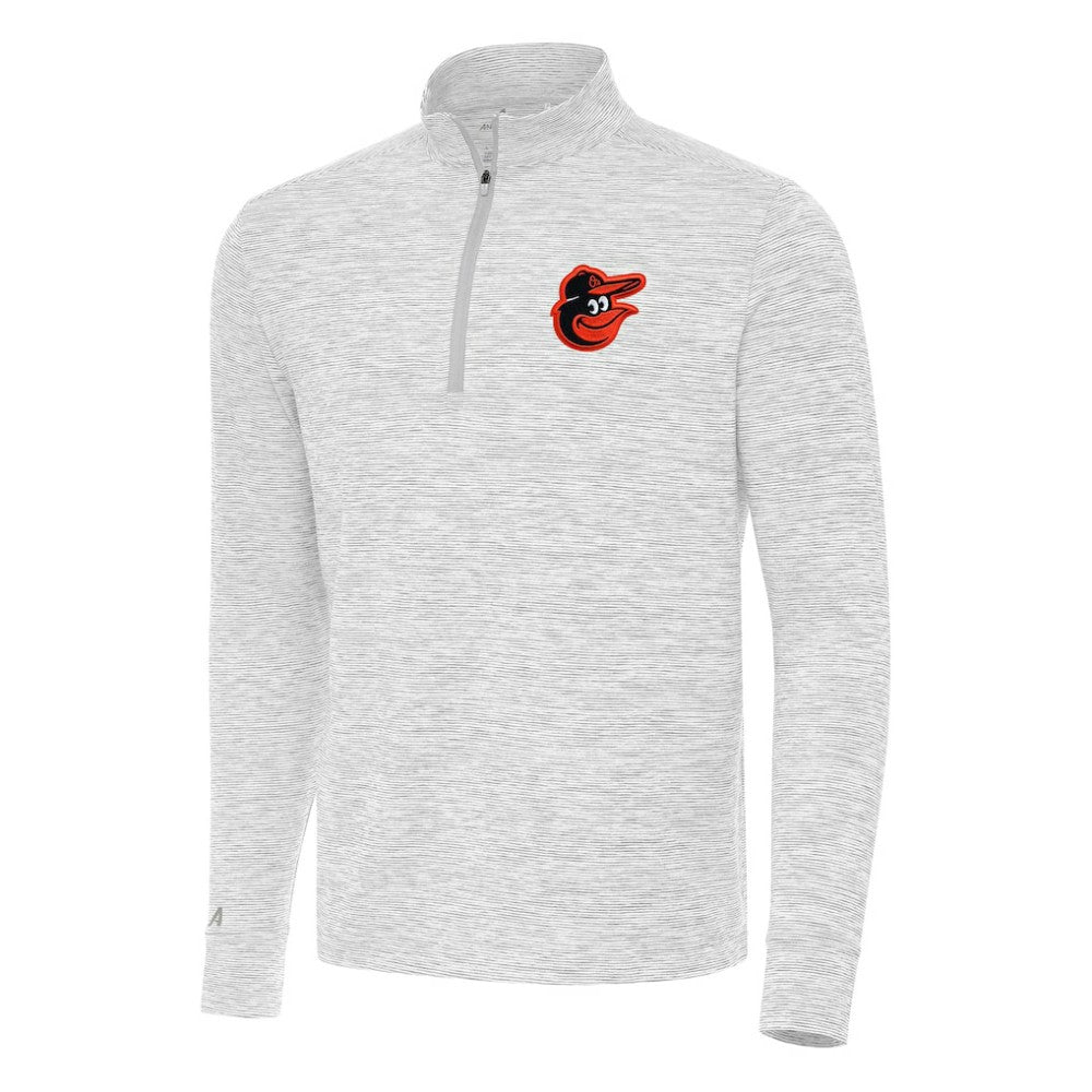 Baltimore Orioles Antigua Cause Quarter-Zip Top | MLB Discount