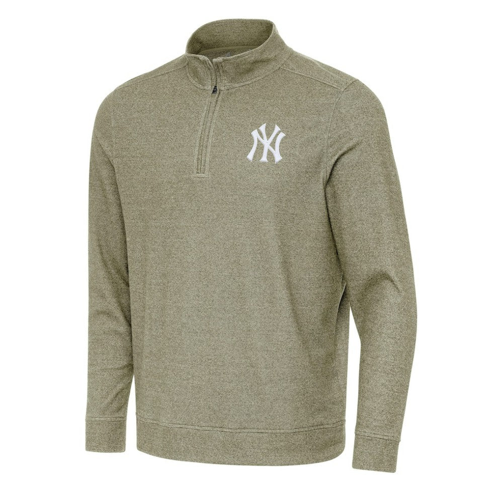 New York Yankees Antigua Subtle Quarter-Zip Sweatshirt | MLB For sale