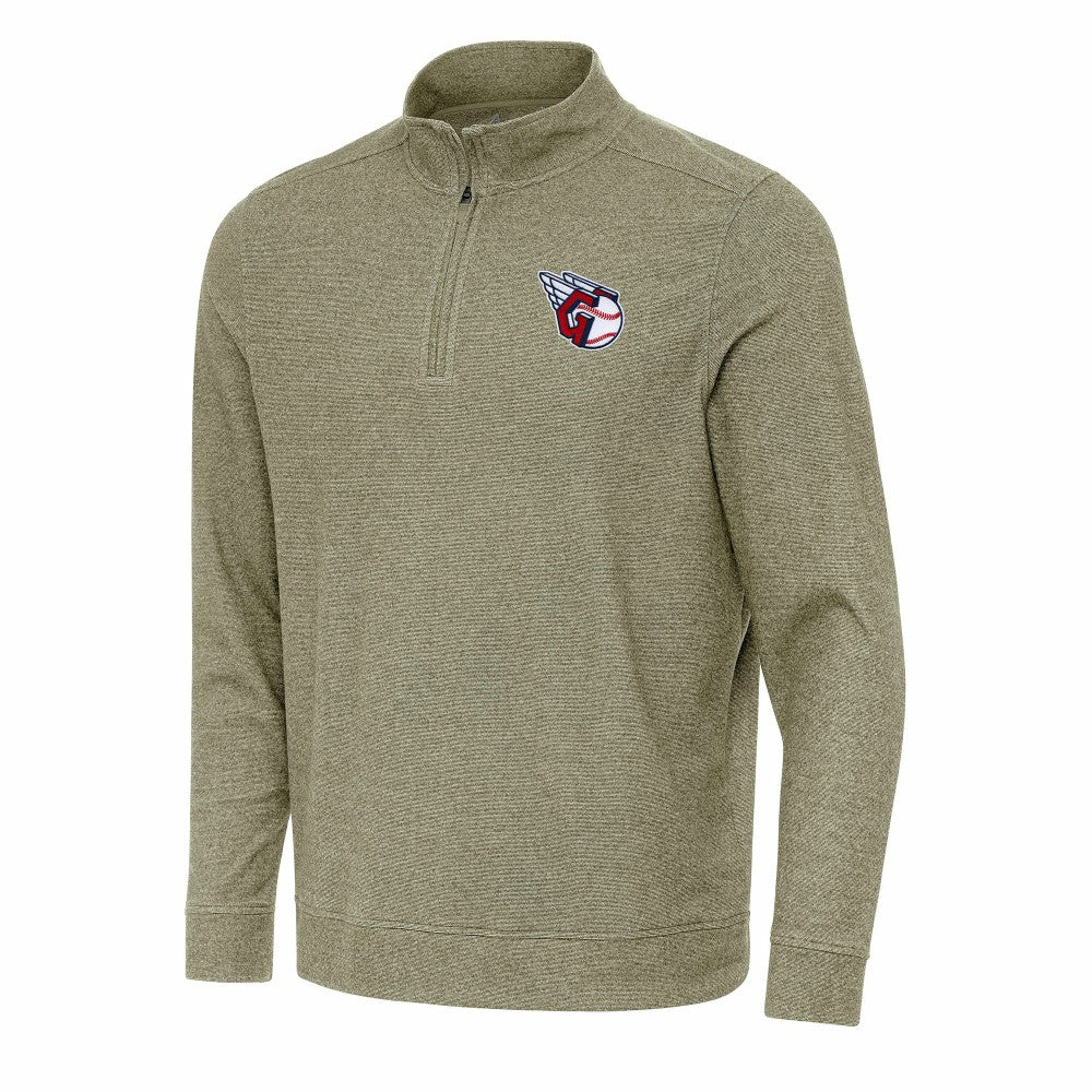 Cleveland Guardians Antigua Subtle Quarter-Zip Sweatshirt | MLB US