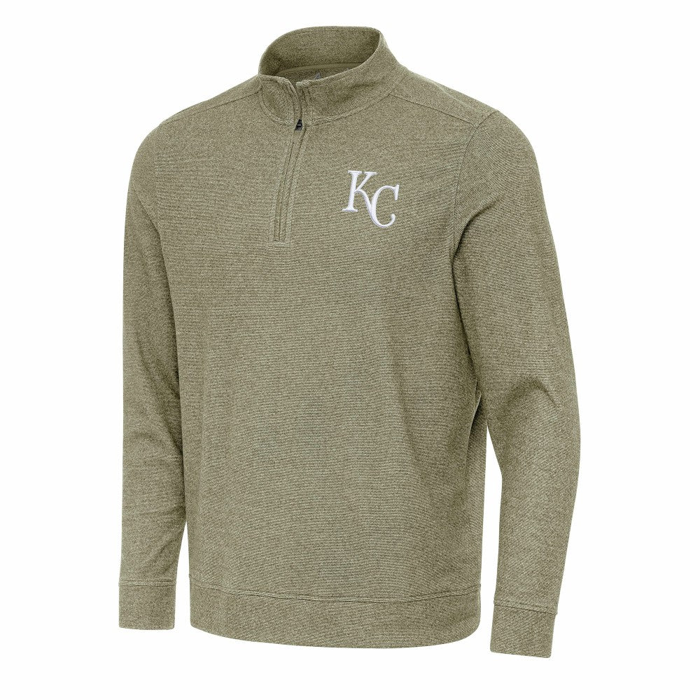 Kansas City Royals Antigua Subtle Quarter-Zip Sweatshirt | MLB Near me