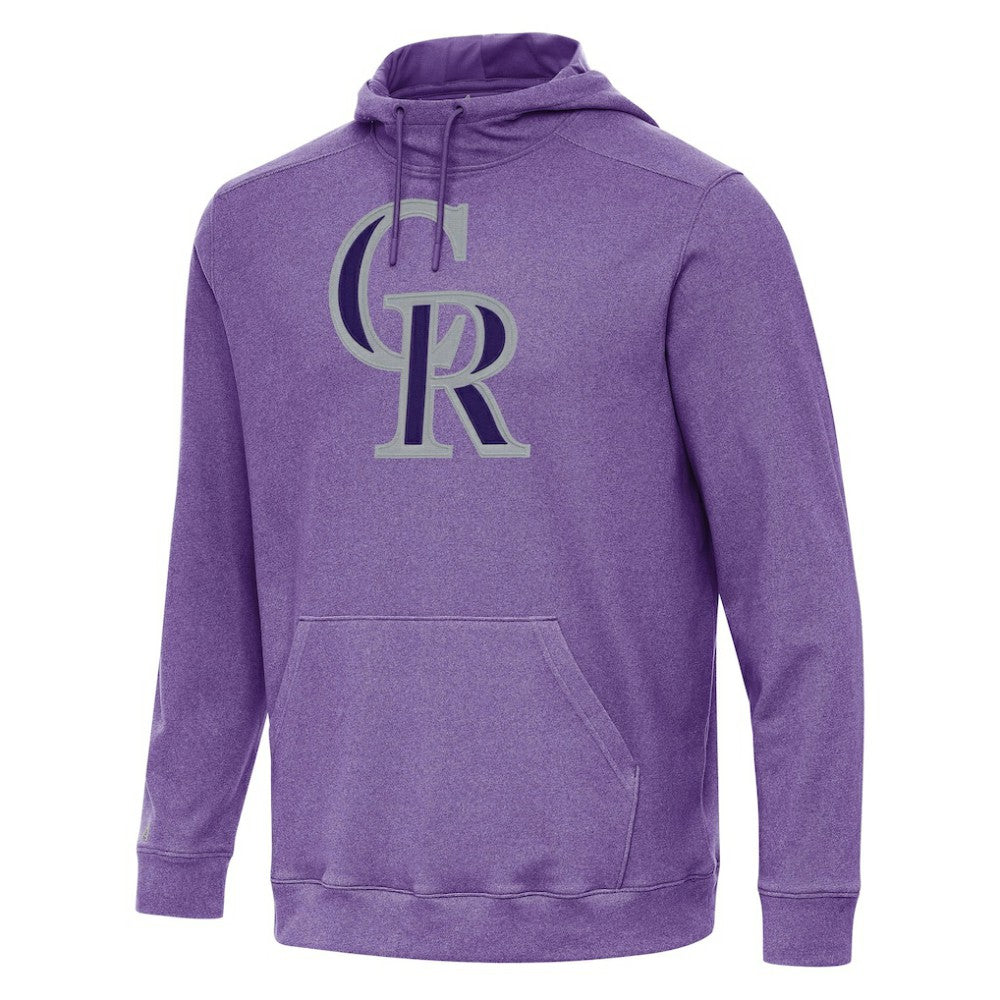Colorado Rockies Antigua Cloud Pullover Hoodie | MLB Near me