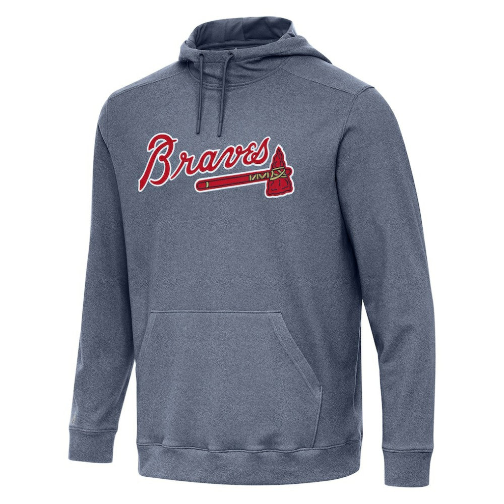 Atlanta Braves Antigua Cloud Pullover Hoodie | MLB US