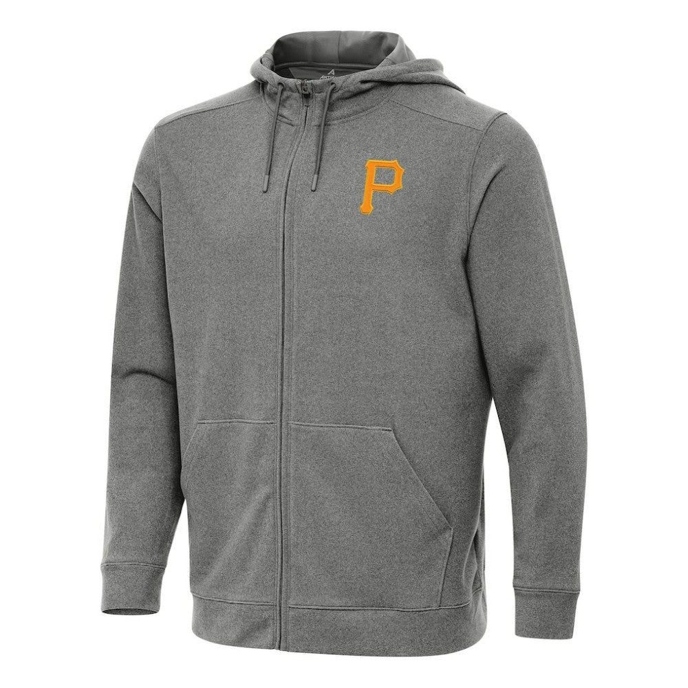 Pittsburgh Pirates Antigua Effortless Full-Zip Hooded Jacket | MLB Online
