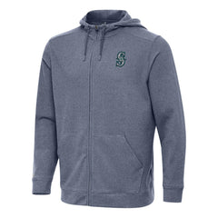 Seattle Mariners Antigua Effortless Full-Zip Hooded Jacket | MLB Near me