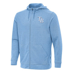 Tampa Bay Rays Antigua Effortless Full-Zip Hooded Jacket | MLB On Sale