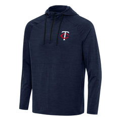 Minnesota Twins Antigua Spikes Quarter-Zip Pullover Hoodie | MLB Shop
