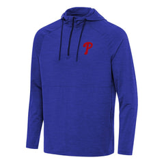 Philadelphia Phillies Antigua Spikes Quarter-Zip Pullover Hoodie | MLB New