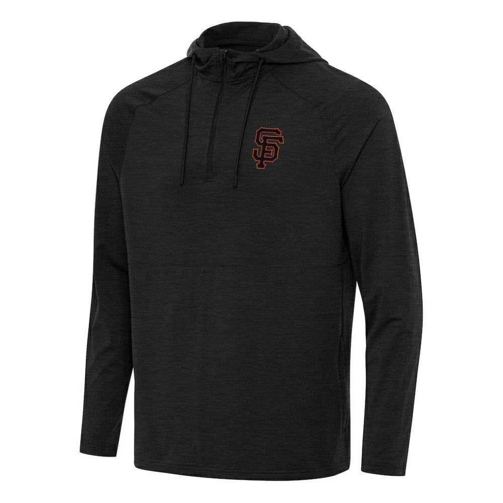 San Francisco Giants Antigua Spikes Quarter-Zip Pullover Hoodie | MLB Shop