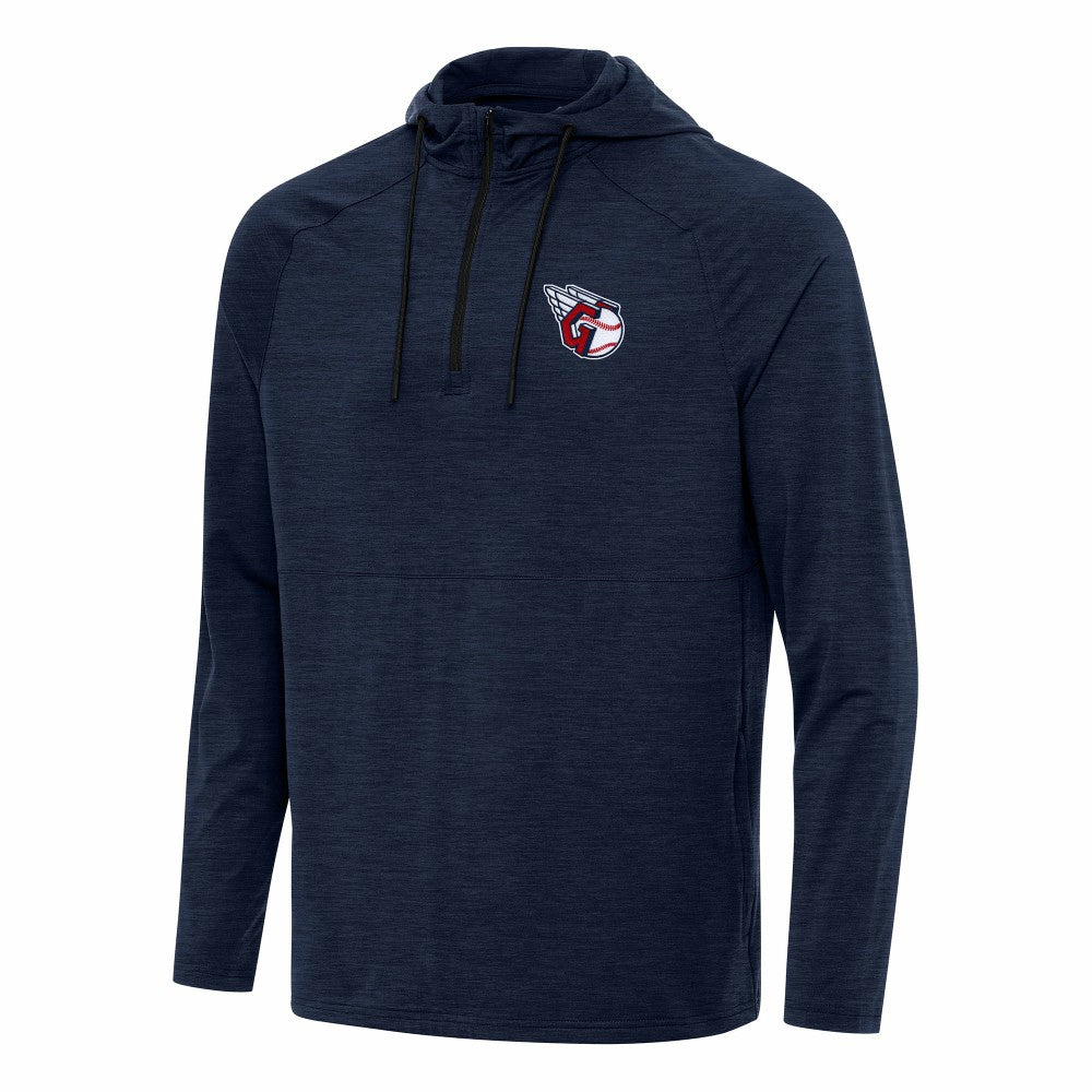 Cleveland Guardians Antigua Spikes Quarter-Zip Pullover Hoodie | MLB US