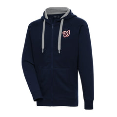 Washington Nationals Antigua Big & Tall Victory Full-Zip Hoodie Jacket | MLB New