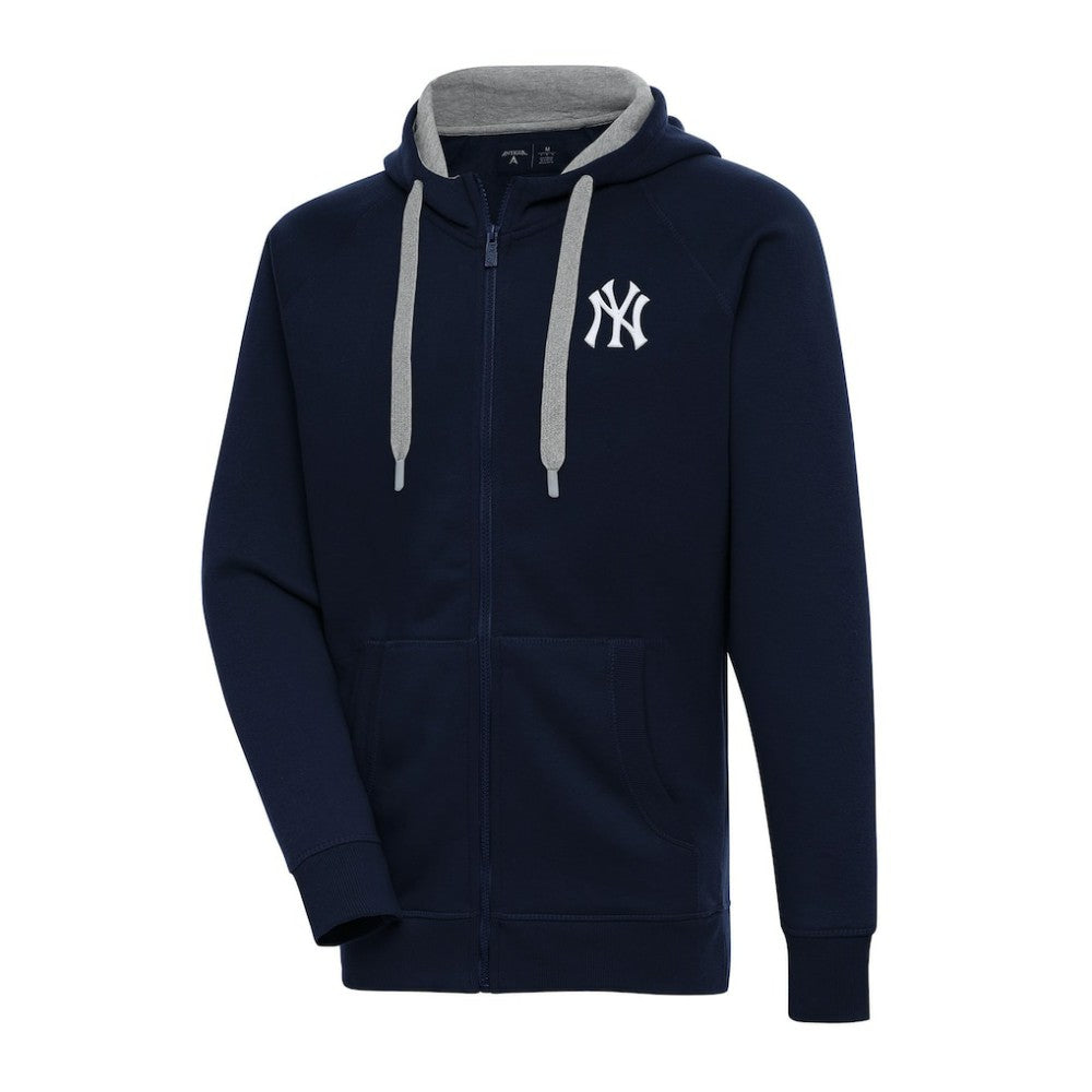 New York Yankees Antigua Big & Tall Victory Full-Zip Hoodie Jacket | MLB For sale
