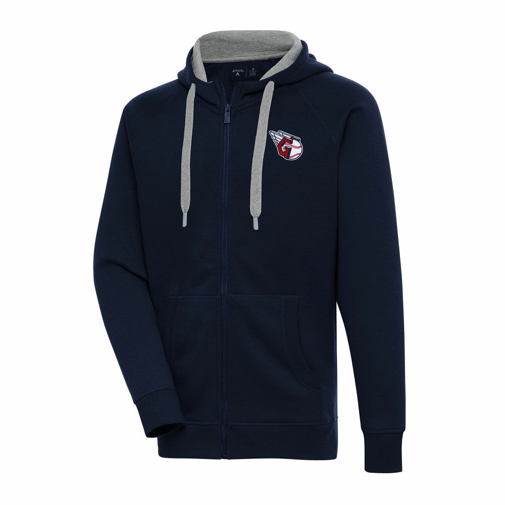 Cleveland Guardians Antigua Big & Tall Victory Full-Zip Hoodie Jacket | MLB For sale