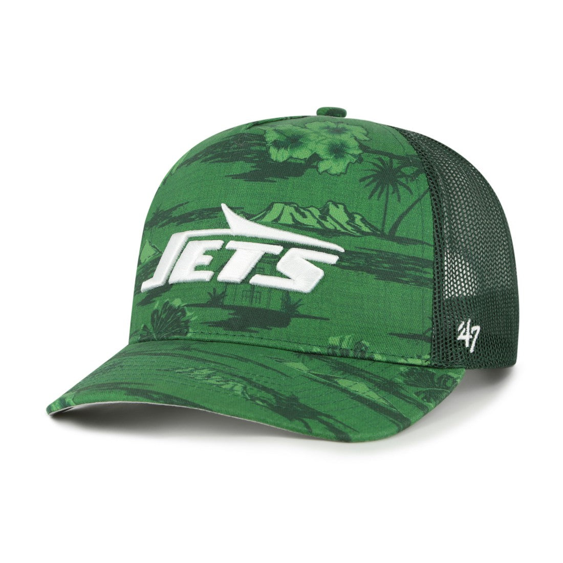 New York Jets 47 brand '47 Fiji Trucker Adjustable Hat