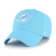 Miami Dolphins 47 brand '47 Women's Bright Side Clean Up Adjustable Hat