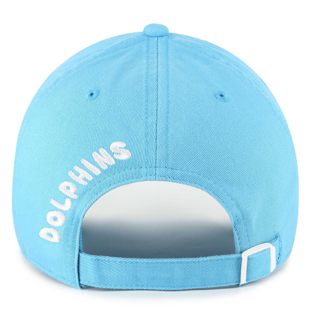 Miami Dolphins 47 brand '47 Women's Bright Side Clean Up Adjustable Hat