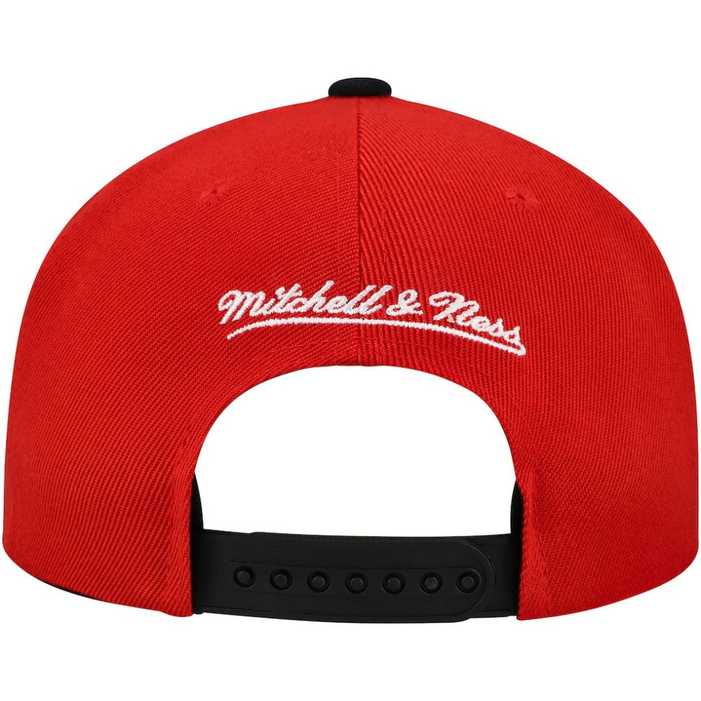Detroit Red Wings Mitchell & Ness Underarch Two-Tone Pro Crown Snapback Hat For Sale