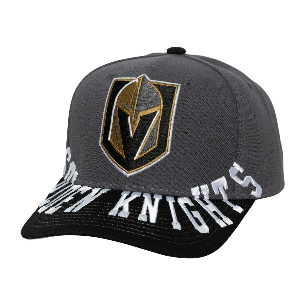 Vegas Golden Knights Mitchell & Ness Underarch Two-Tone Pro Crown Snapback Hat On Sale