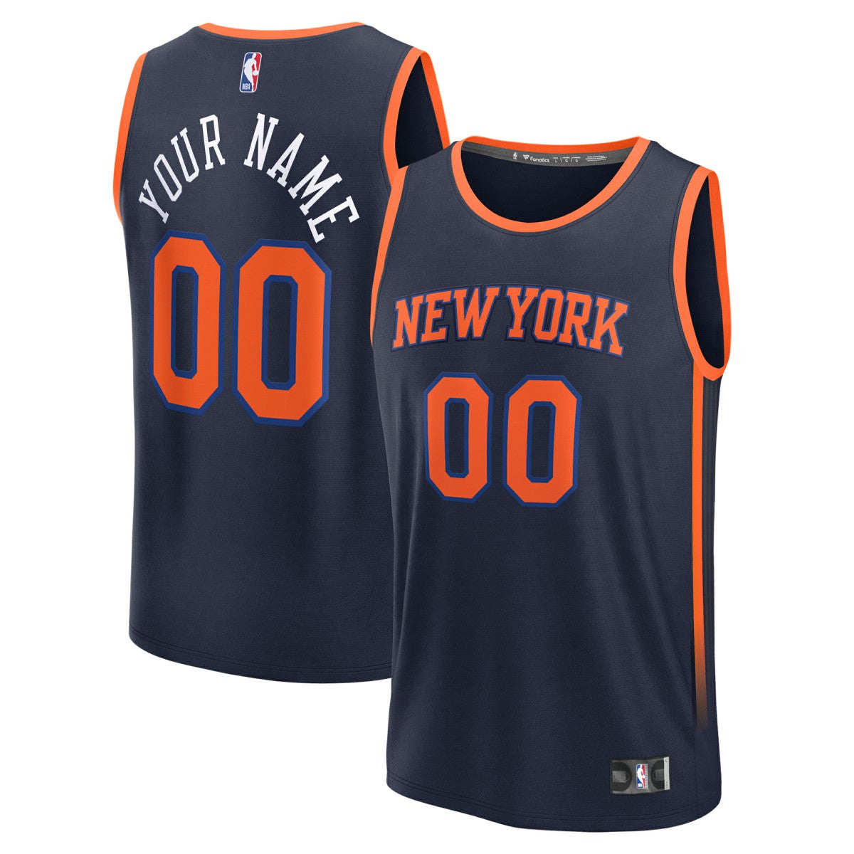 New York Knicks Fast Break Custom Jersey Discount
