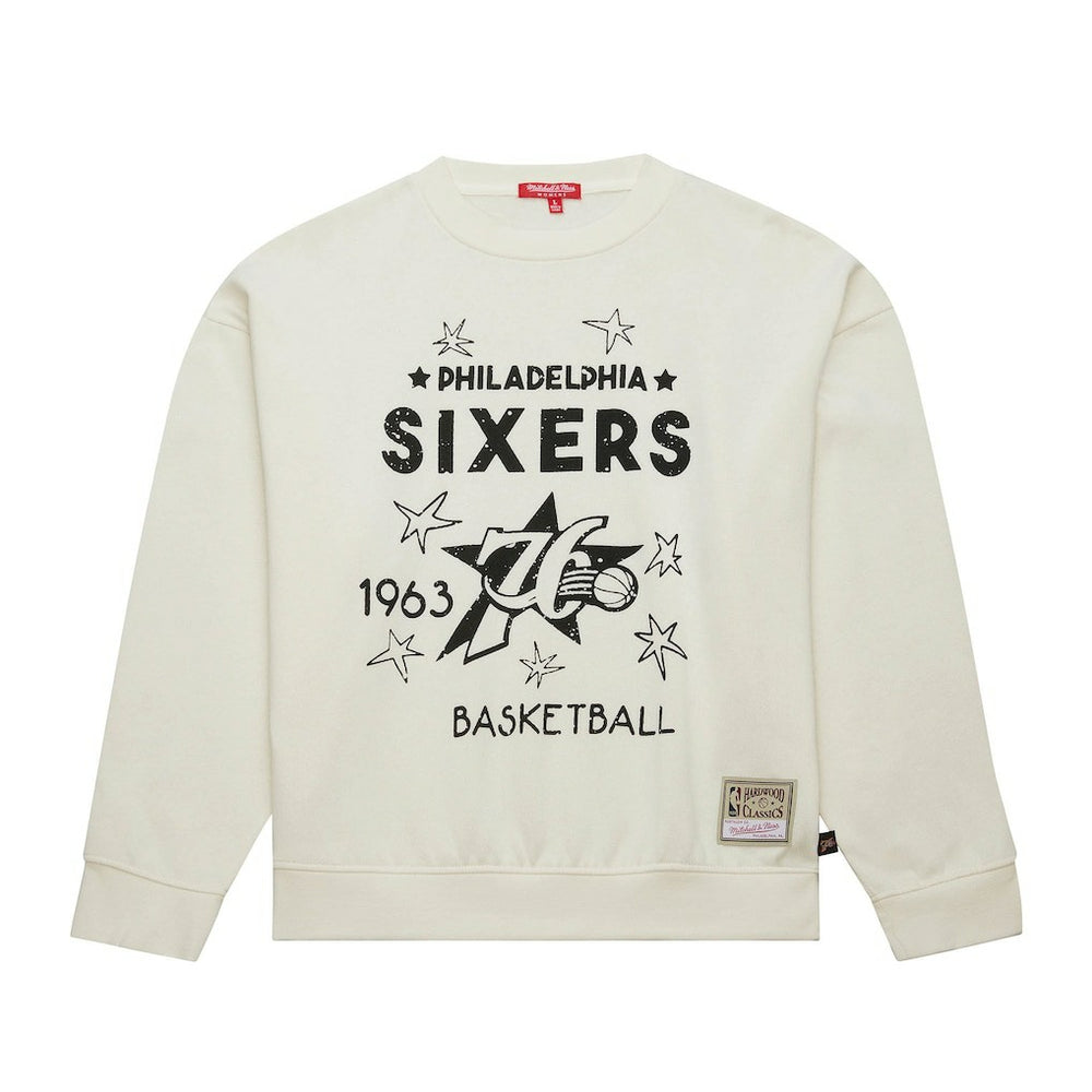 Philadelphia 76ers Women's Hardwood Classics Pullover Sweatshirt Online