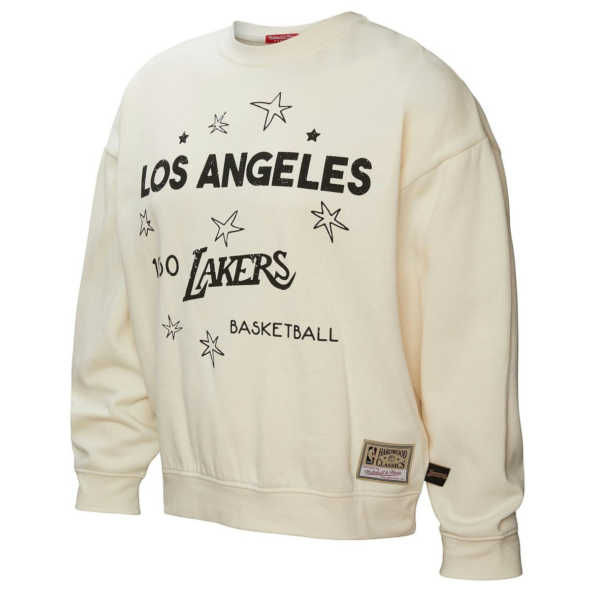 Los Angeles Lakers Women's Hardwood Classics Pullover Sweatshirt New
