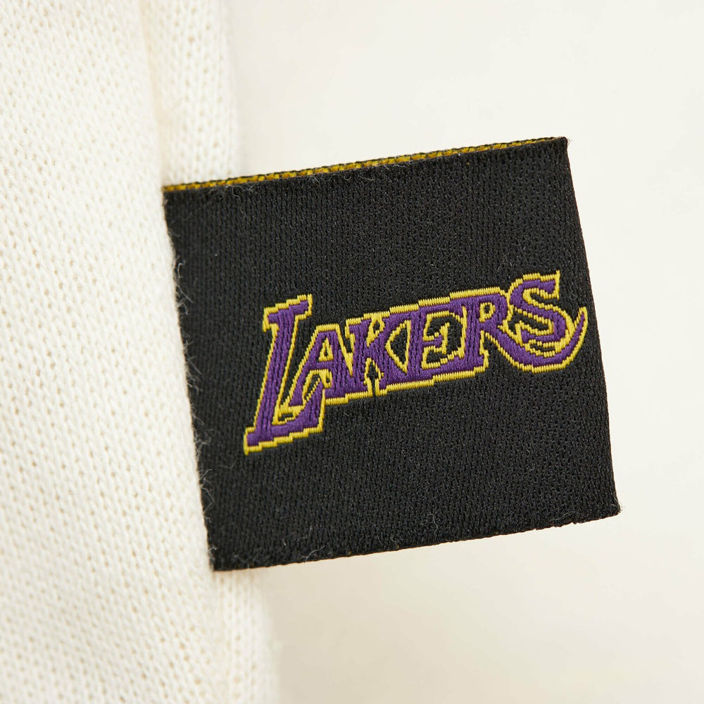 Los Angeles Lakers Women's Hardwood Classics Pullover Sweatshirt New