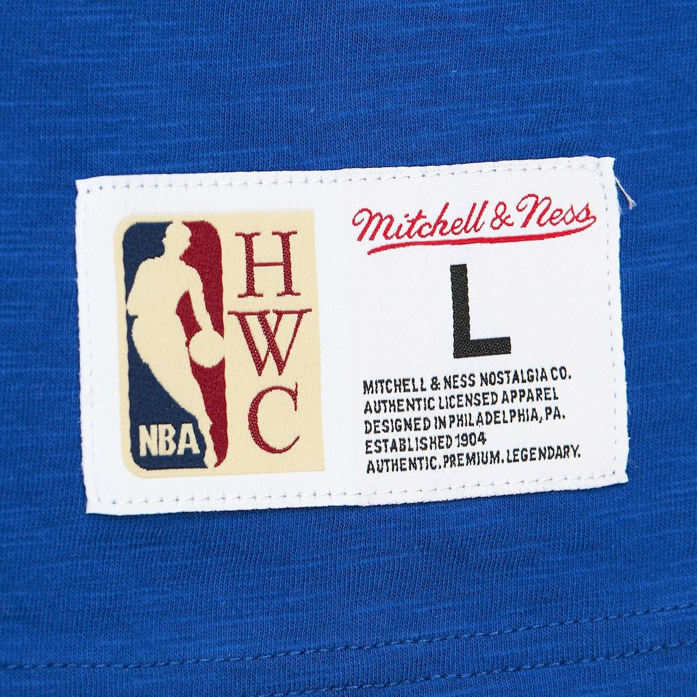 Golden State Warriors Hardwood Classics Felt Applique Slub T-Shirt sale Discount