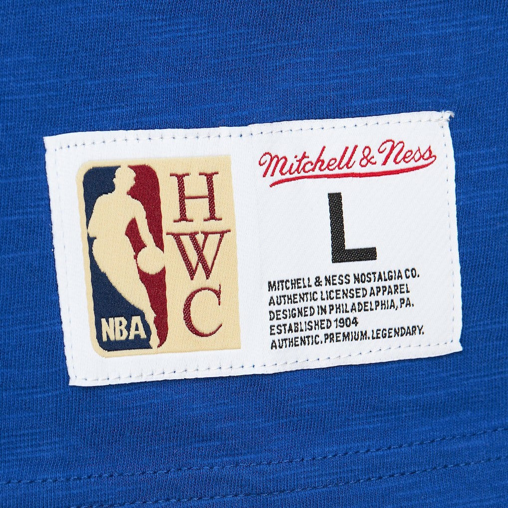 Minnesota Timberwolves Hardwood Classics Felt Applique Slub T-Shirt Discount