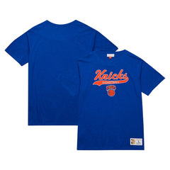 New York Knicks Hardwood Classics Felt Applique Slub T-Shirt Discount