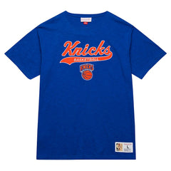 New York Knicks Hardwood Classics Felt Applique Slub T-Shirt Discount