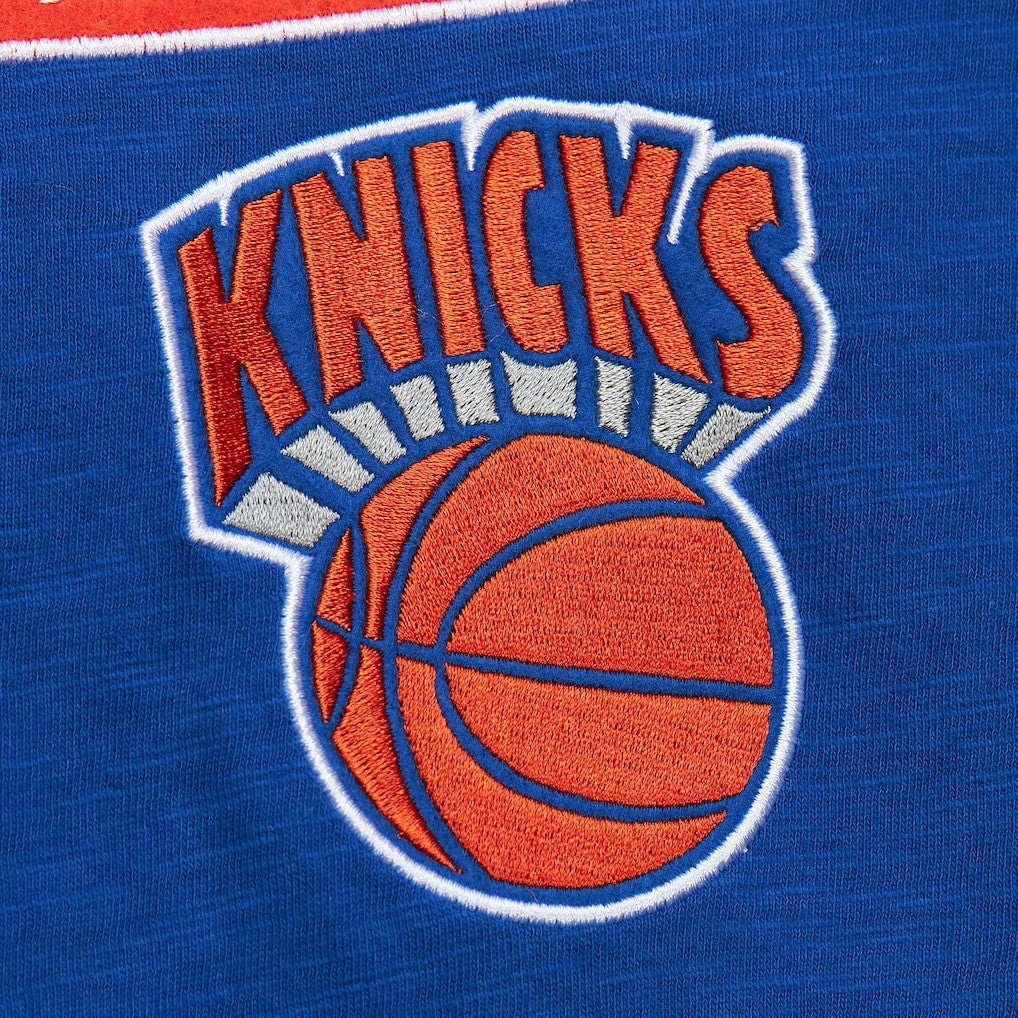 New York Knicks Hardwood Classics Felt Applique Slub T-Shirt Discount