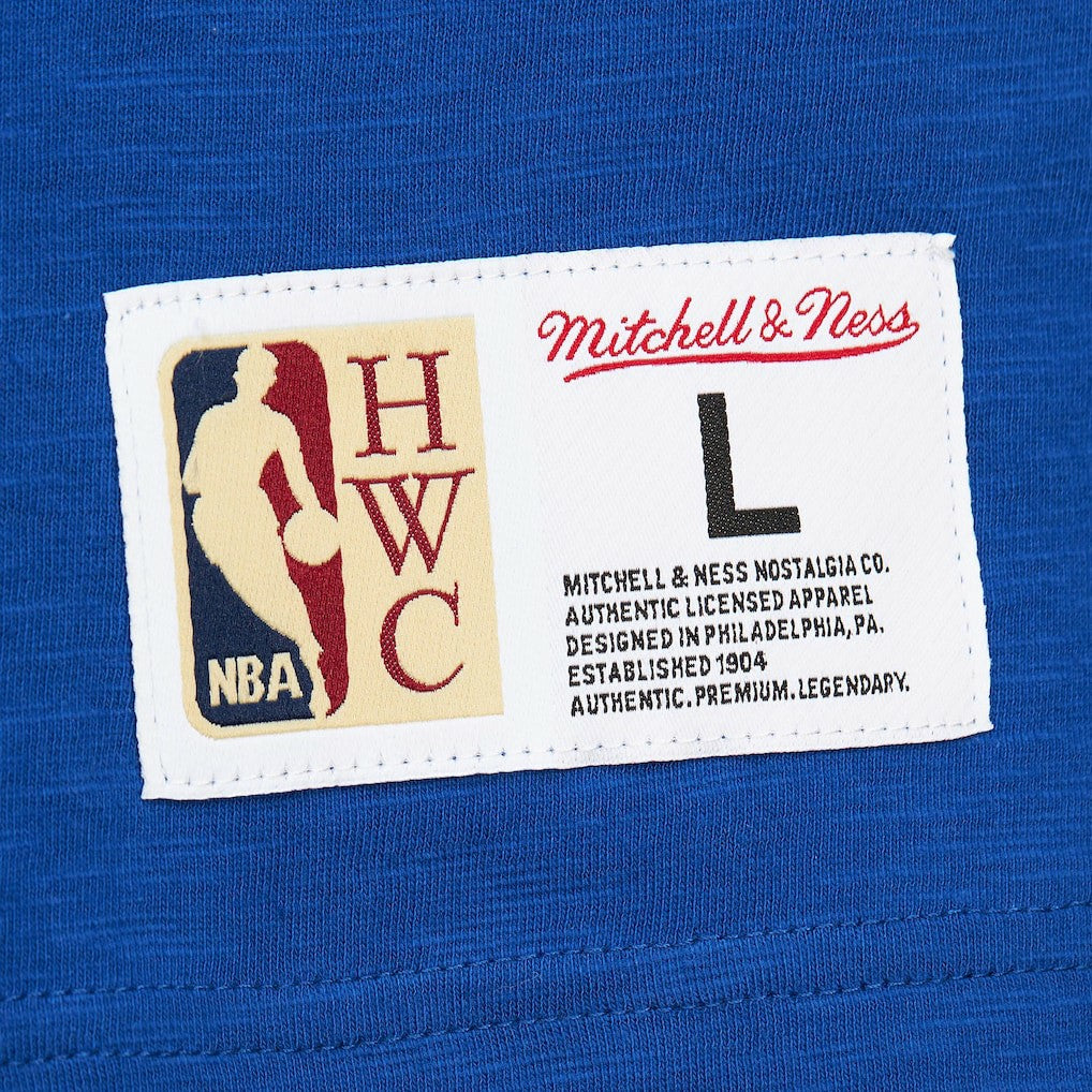 New York Knicks Hardwood Classics Felt Applique Slub T-Shirt Discount