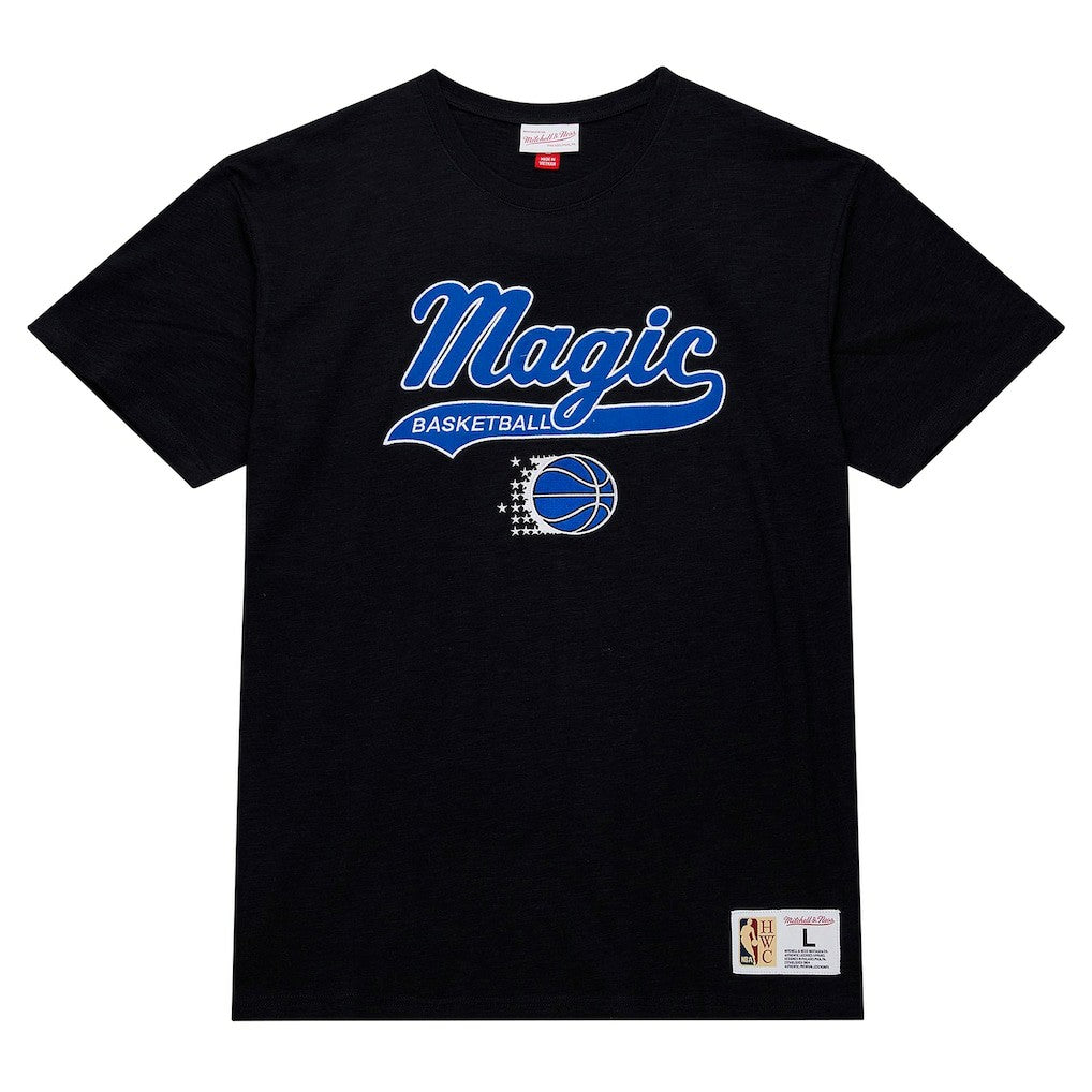 Orlando Magic Hardwood Classics Felt Applique Slub T-Shirt Online
