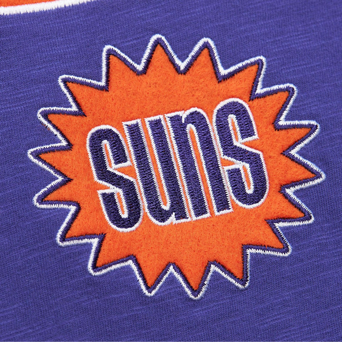 Phoenix Suns Hardwood Classics Felt Applique Slub T-Shirt Online