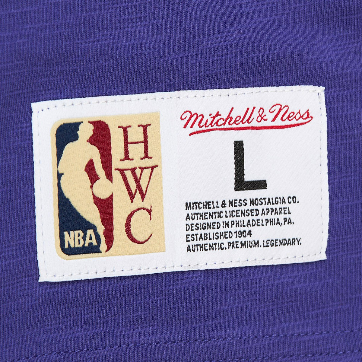 Phoenix Suns Hardwood Classics Felt Applique Slub T-Shirt Online
